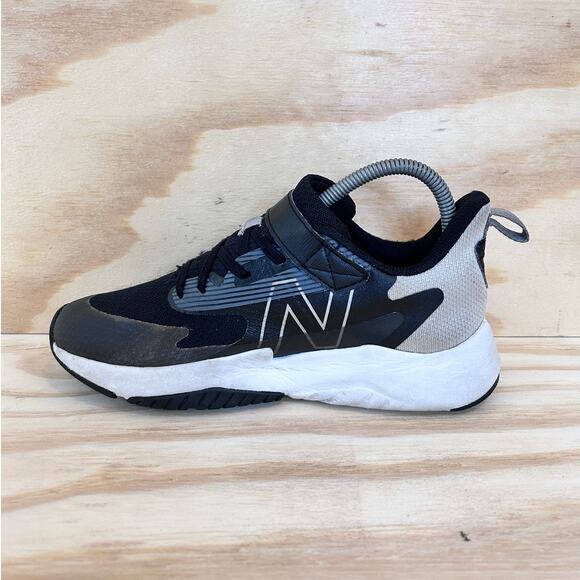 New Balance-Rave Run v2 Bungee-Sneakers-Black/Gray-kids Big Unisex -5M -YTRAVBW2 - Picture 4 of 9